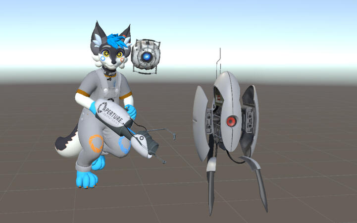 Mini Canine with Portal addons and dropables